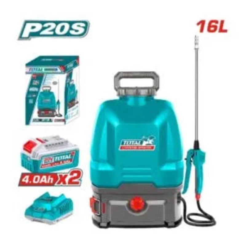 Total 16L/20L Cordless Backpack Sprayer