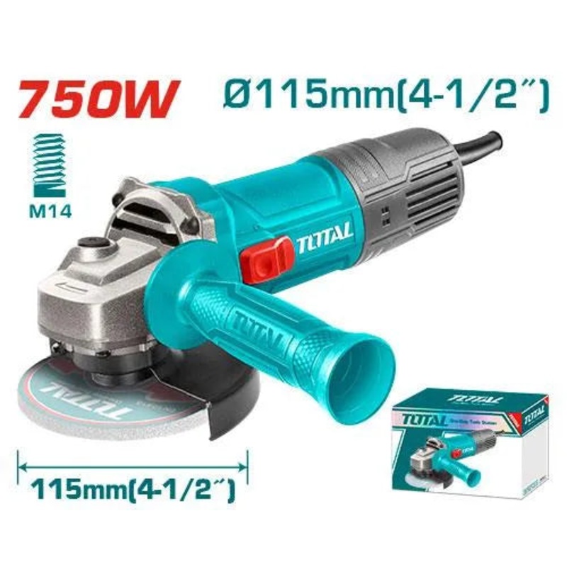 TOTAL Angle Grinder TG10711556