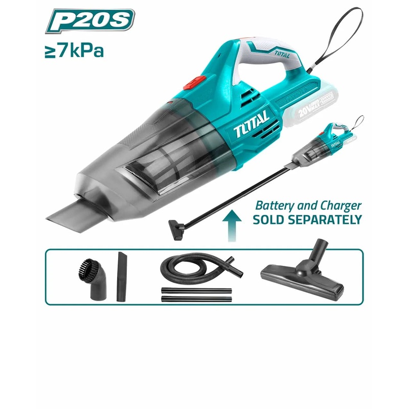 TOTAL Cordless Vacuum Cleaner TVLI2001