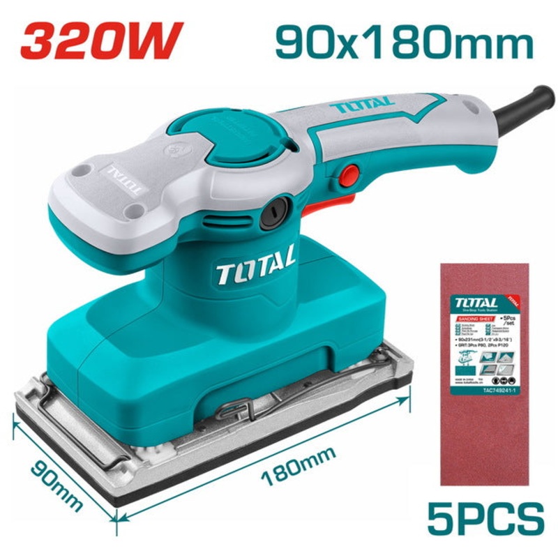 TOTAL FINISHING SANDER 320W (TF1301826)