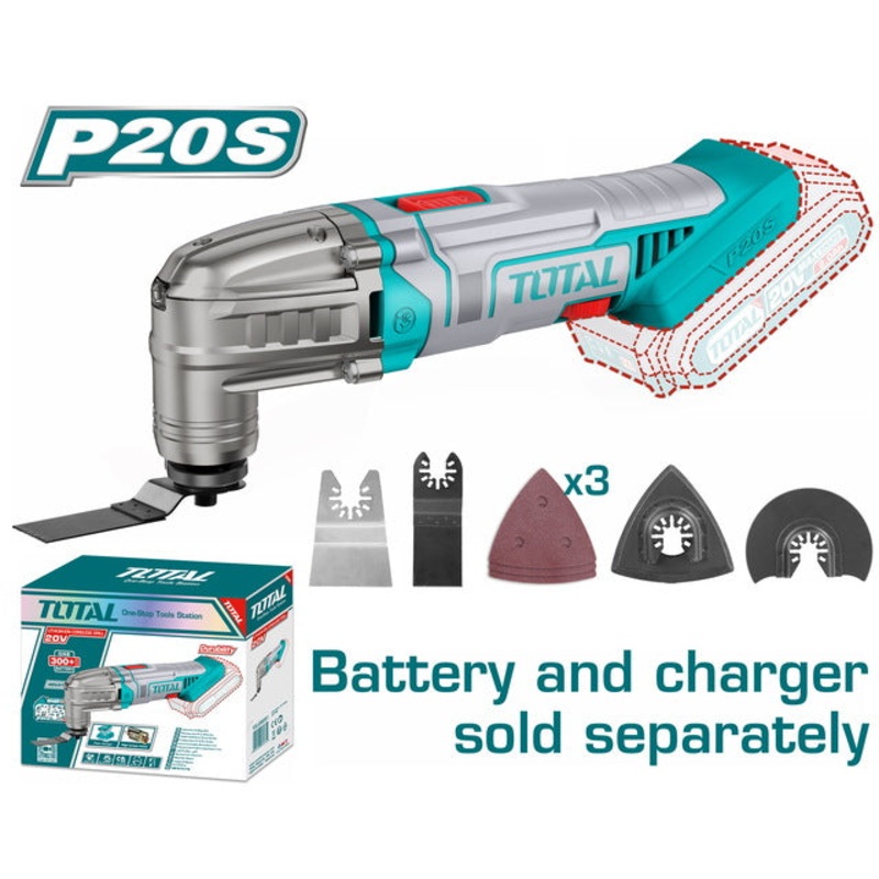 TOTAL Lithium-Ion Multi-Tool 20V (TMLI2022)
