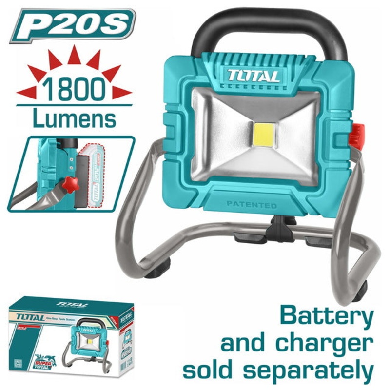 TOTAL Lithium-ion portable lamp 20V (TWLI2025)