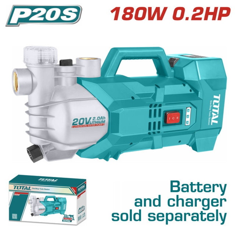 TOTAL Lithium-ion water pump 20V (TGWPLI201801)