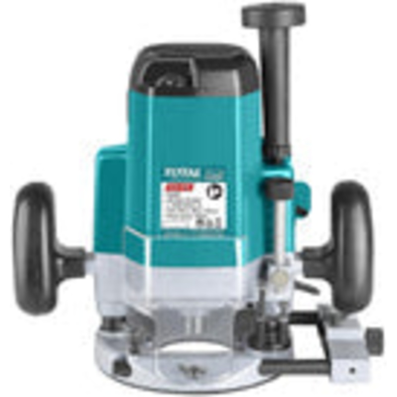 TOTAL TOOLS Electric Router 2200W / Collet 6mm,8mm,12mm / Plunge 0-60mm - TR11122