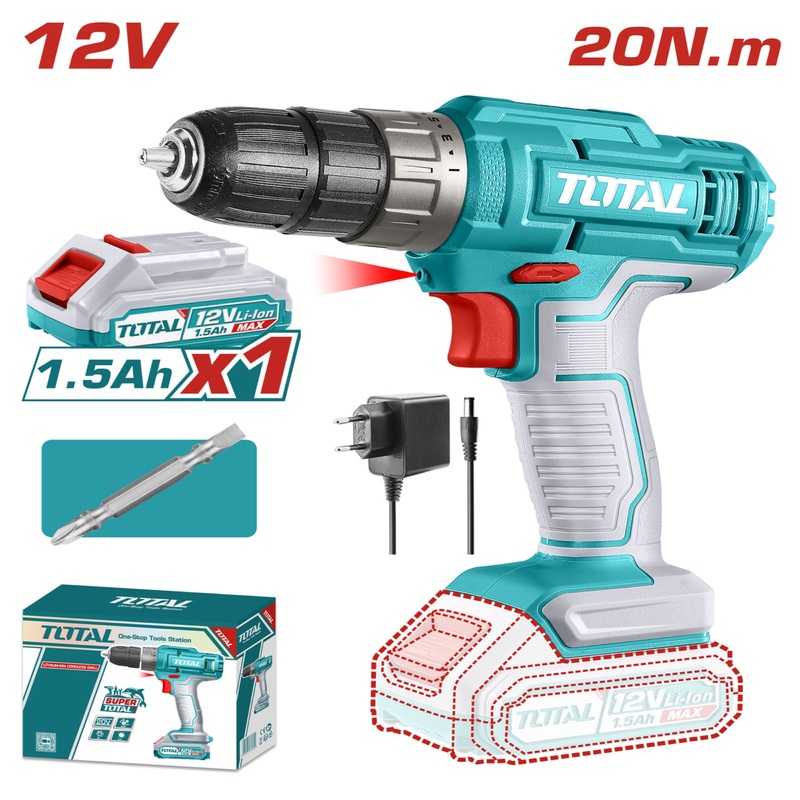 Cordless drill 12V TDLI1218