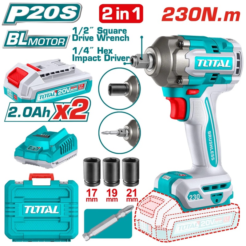 Cordless Impact Driver & Wrench