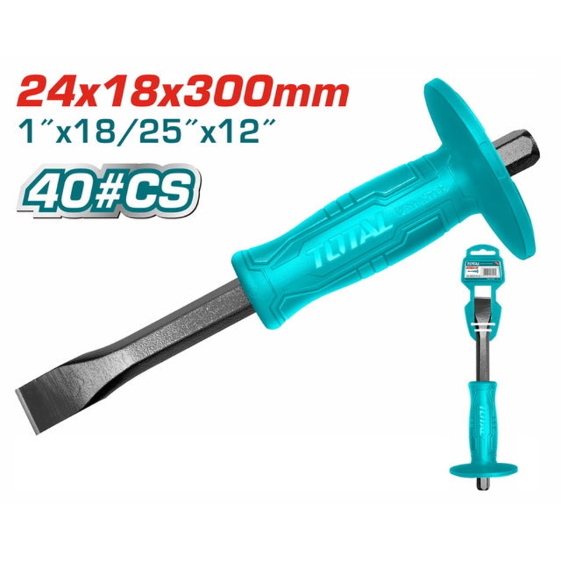 TOTAL Cold Chisel 300mm (THT4211226)