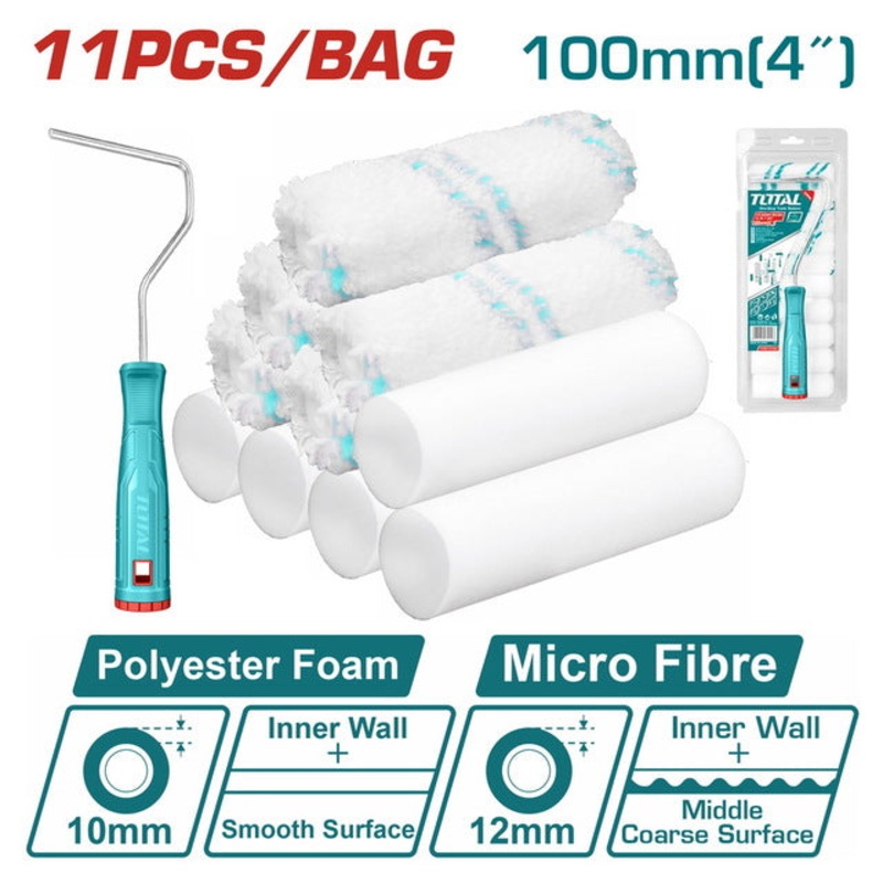 TOTAL CYLINDER BRUSH 11 in 1 SET (THT81121001)