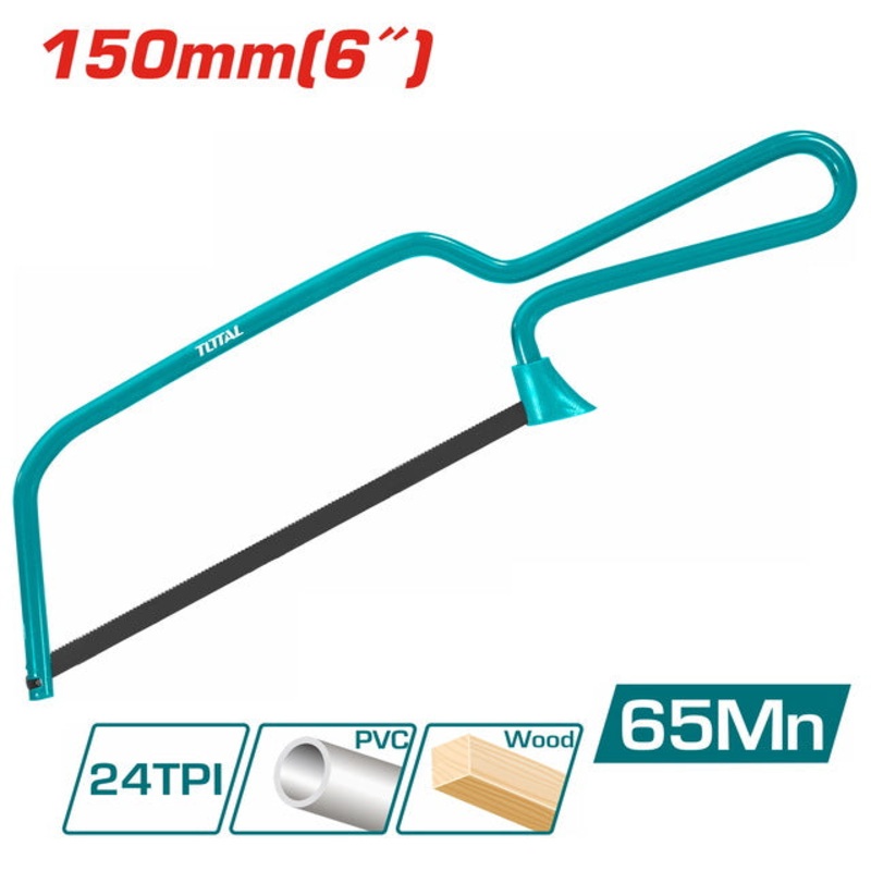 TOTAL MINI HACKSAW FRAME 150mm (THMHF1501)