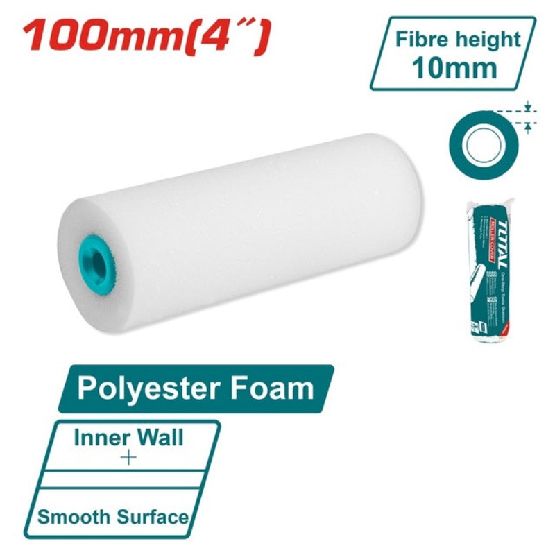 TOTAL MINIROLLER CYLINDER BRUSH 100mm (THT8542)