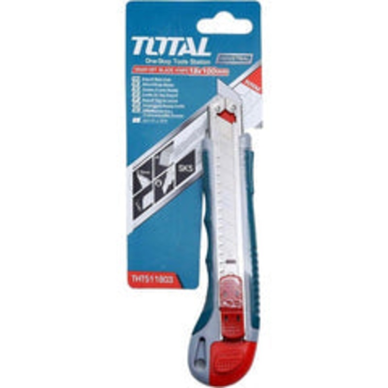 Total THT511803 Snap-off Cutter Knife 168mm