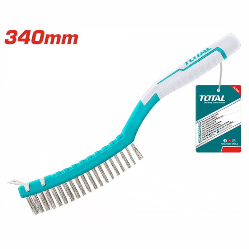 TOTAL Wire Brush 340mm (TAC38051)