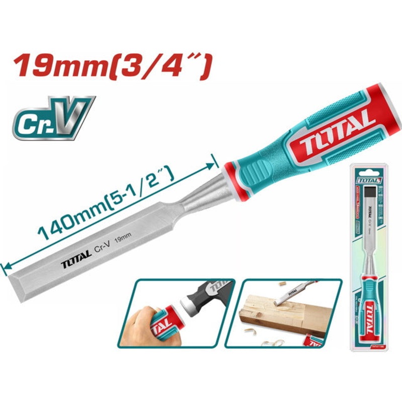 TOTAL WOOD CHISEL 19mm