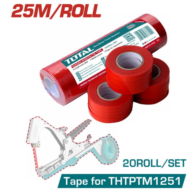TOTAL Garden Stretch Tie Tape (THTPTM1251T)