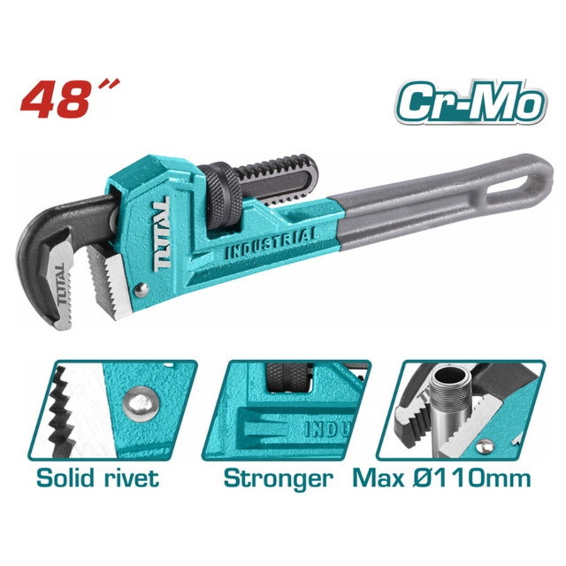 TOTAL Pipe Wrench 48" / 1200mm (THT171486)