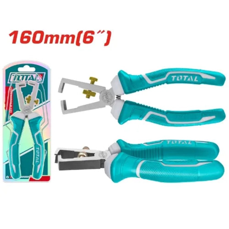 Total Tools Wire Stripping Pliers 6inch - THT1566P