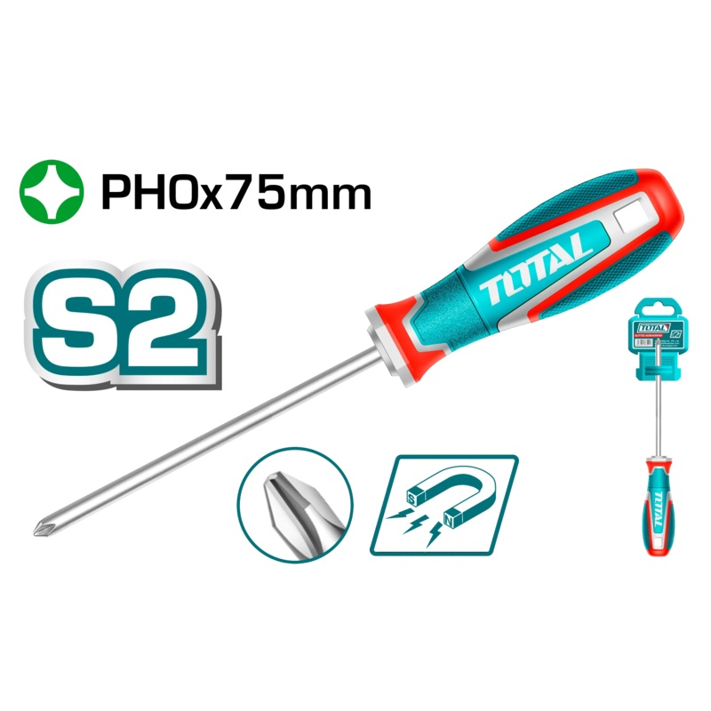Total TSDPH0075 Phillips Screwdriver