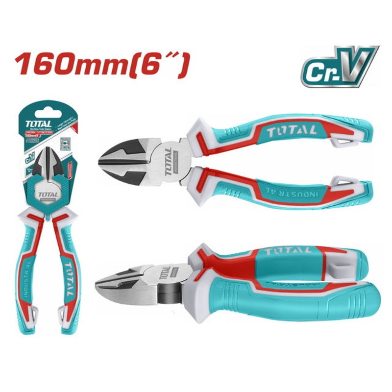 TOTAL DIAGONAL CUTTING PLIER 160mm (THT230606)