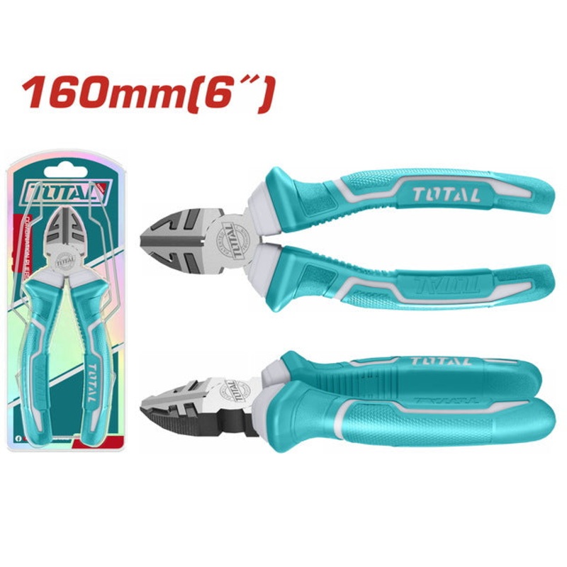 TOTAL DIAGONAL CUTTING PLIERS 160mm SUPER SELECT (THT130606P)