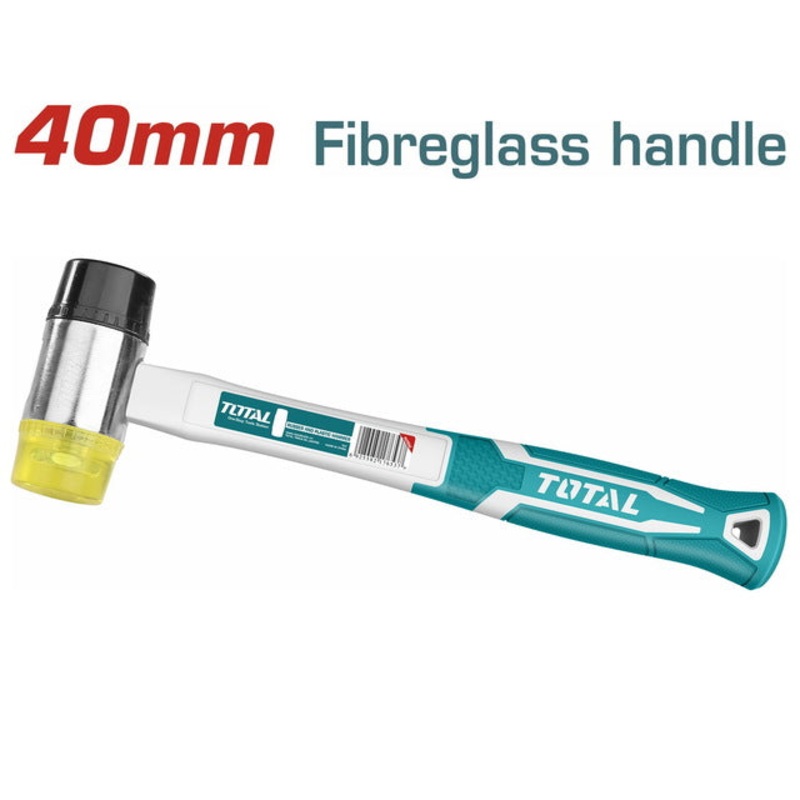 TOTAL Rubber and Plastic Hammer 200gr (THT77406)