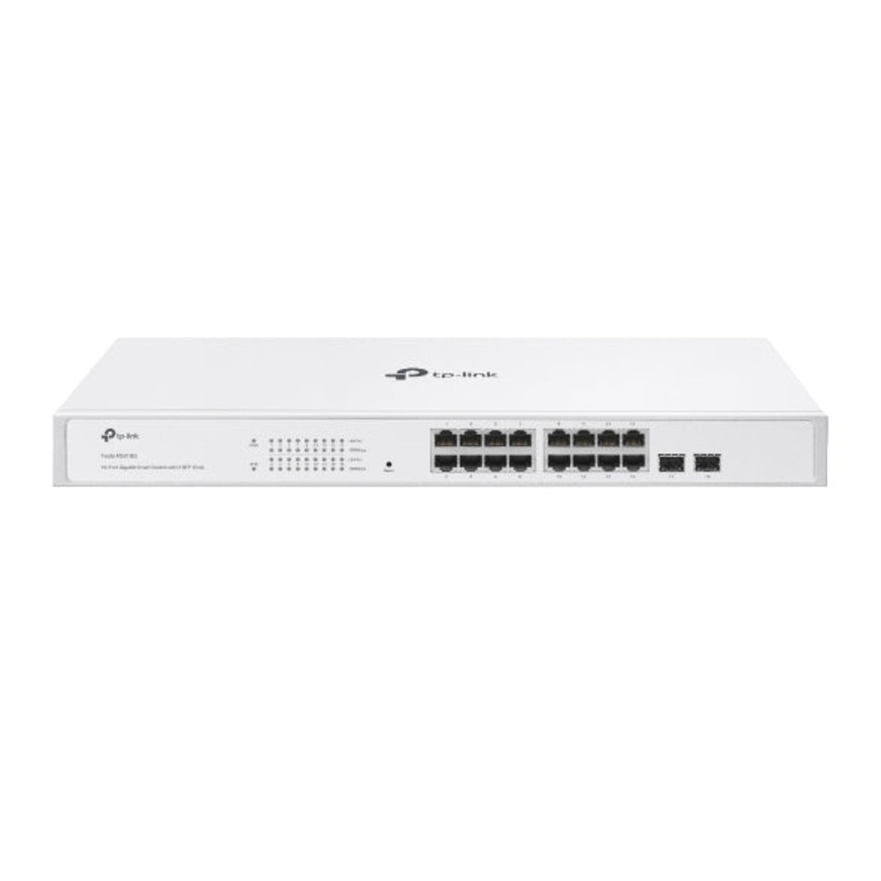 16-Port Gigabit Smart Switch with 2 SFP Slots