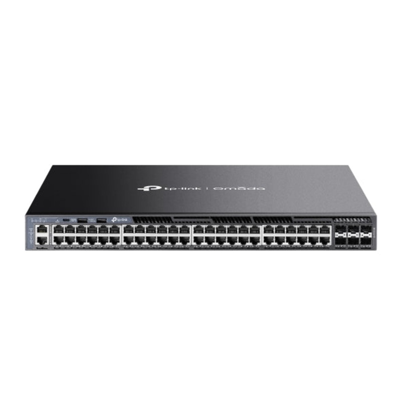 Omada 48-Port Gigabit Stackable L3 Managed Switch with 6 10G Slots