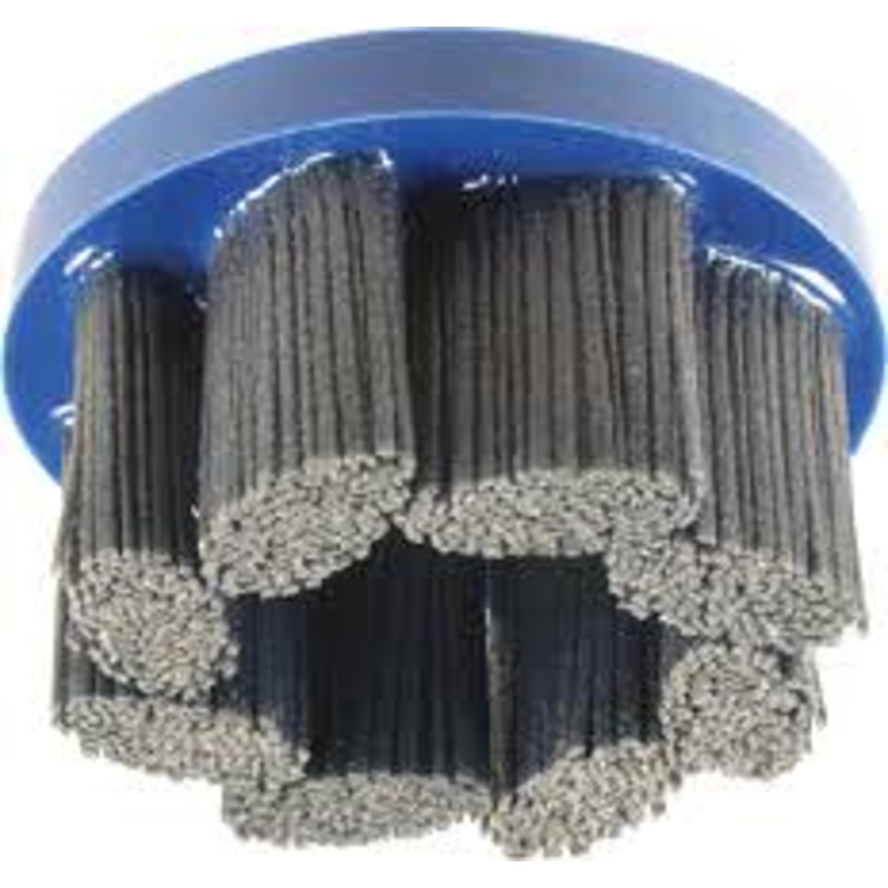 4" M-BRAD DISC BRUSH 80 GRIT
