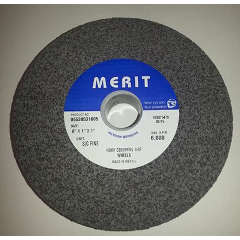 6x1x1 8-FS Deburr Wheel Merit