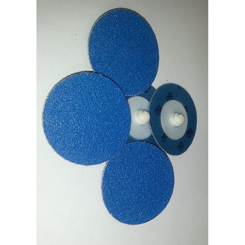 2" 80 GRIT Blue Fire TR, 100 Box Qty