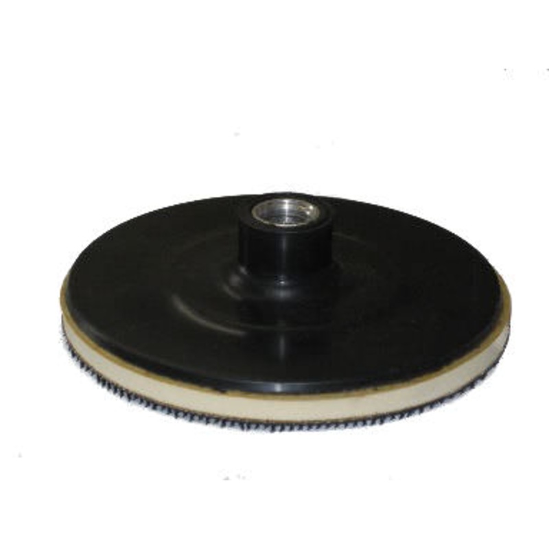 HOOK-LOOP PAD 7" X 5/8-11     arbor