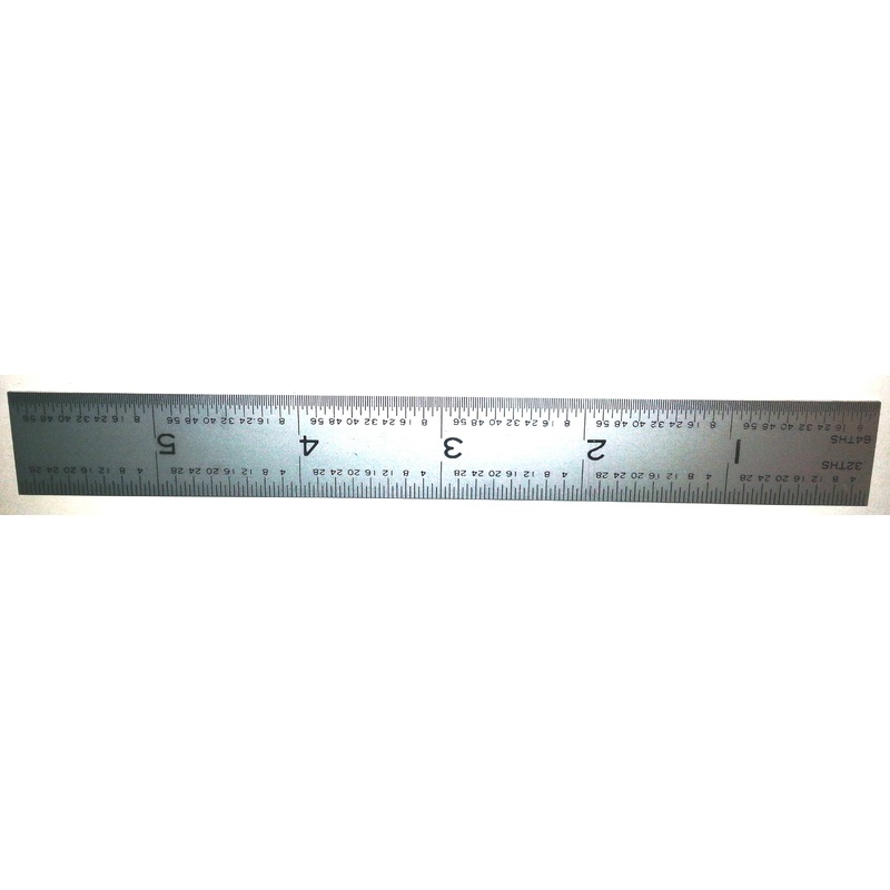 6"x 3/4 16R RIGID SATIN SCALE (1/32+1/64)+(1/50+1/100)