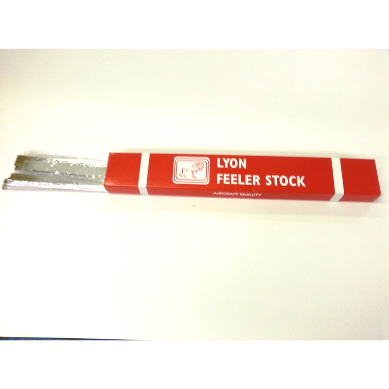 .001 1/2"x 12" Feeler Gauge    12/box