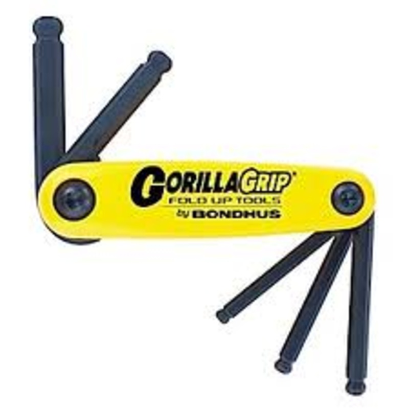 3/16-3/8 5PC BALLDRIVER Set   GORILLA GRIP