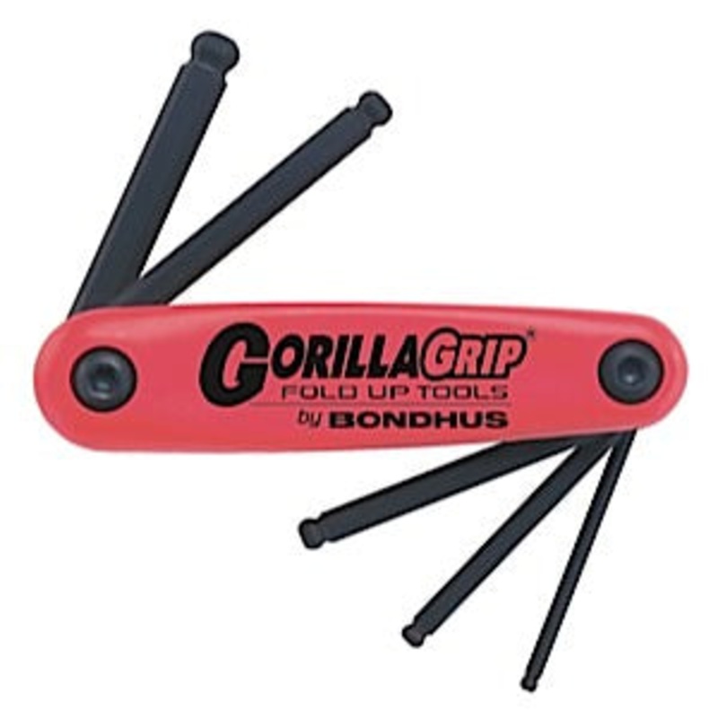 5MM-10MM 5PC BALL Driver      GORILLA GRIP Set