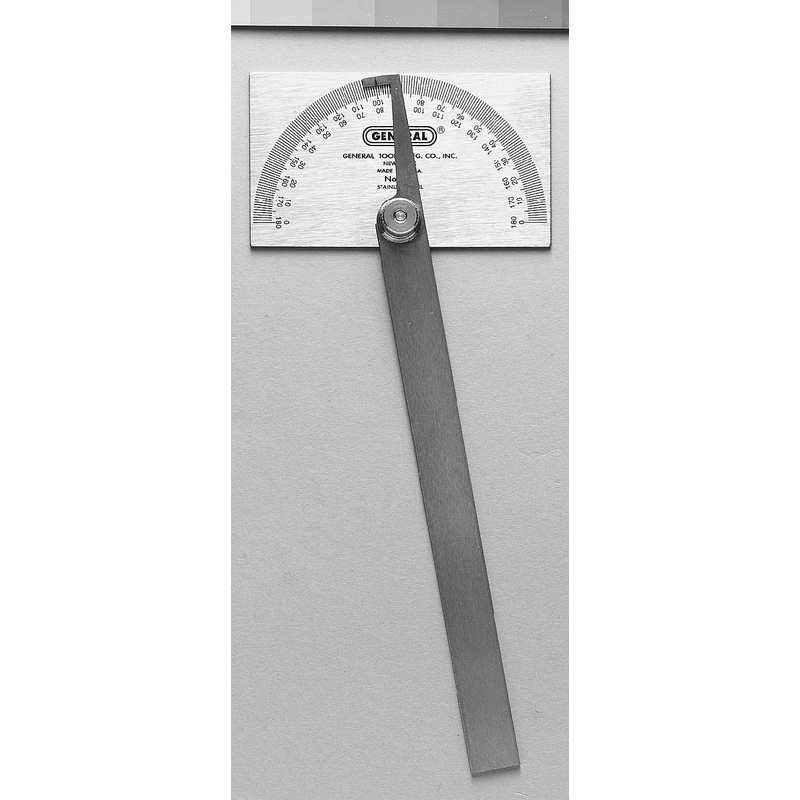 PROTRACTOR- SQUARE HEAD       -CHROME CF17