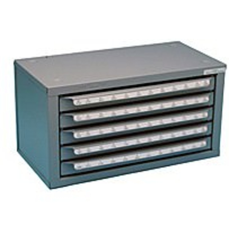 #1-60 DEG HUOT DRILL 5 DRAWER DISPENSER