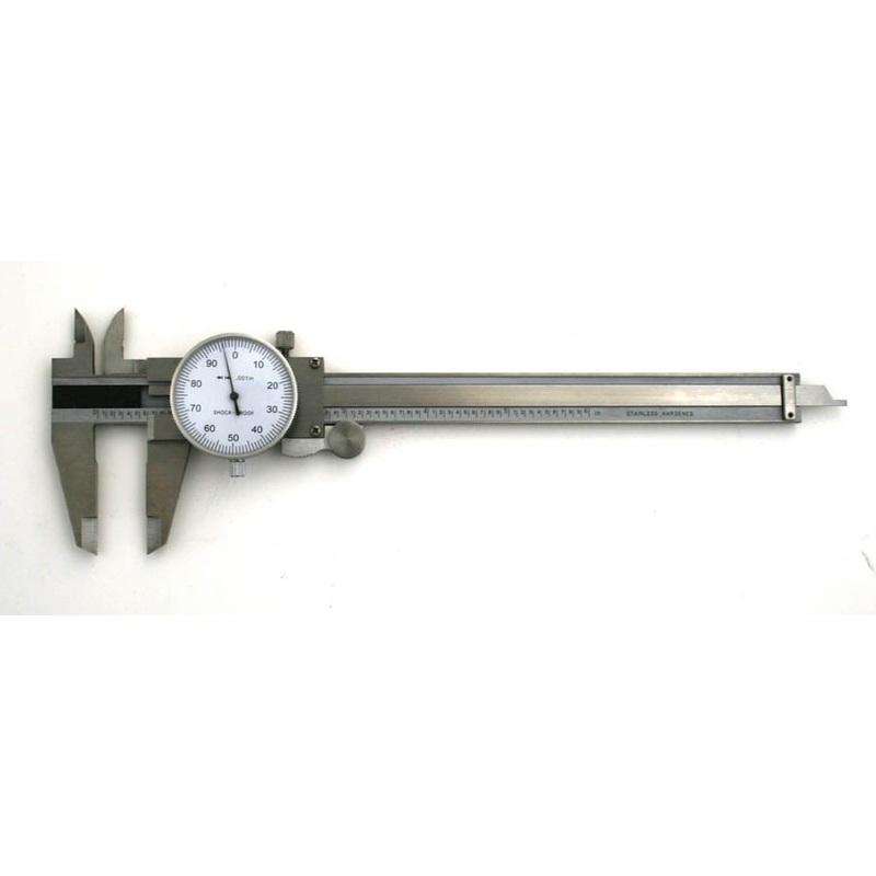 8" DIAL CALIPER-IMPORT .001   grad