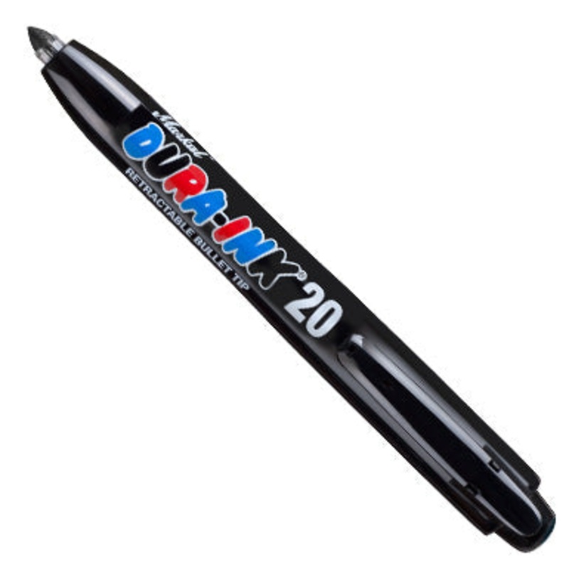BLACK DURA-INK #20            *RETRACTABLE* 96575