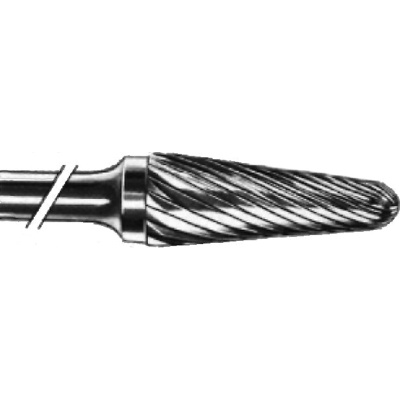 1/4 D/C 14 DEG BURR 6 OAL