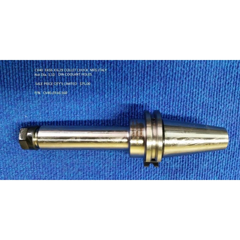 CV40 ER16x6.29 DIN Holder ERI Italy
