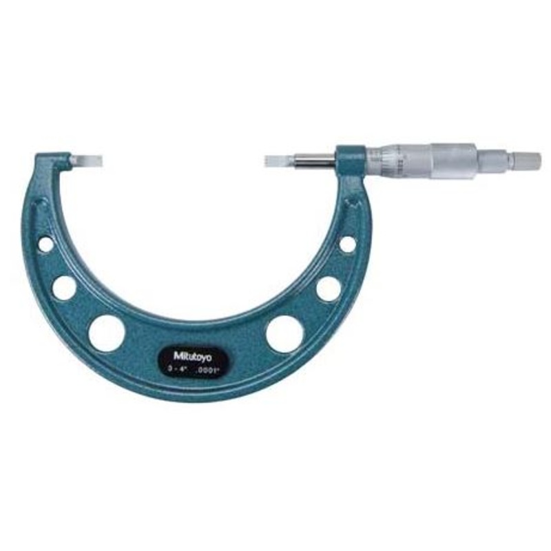 3-4 Blade Micrometer .0001 graduations Mitutoyo