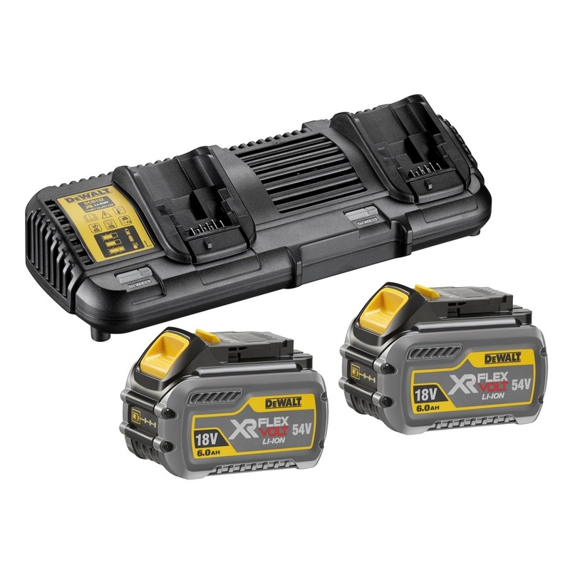Dewalt 54v FlexVolt Battery Charger Kit 6.0ah DCB132T2