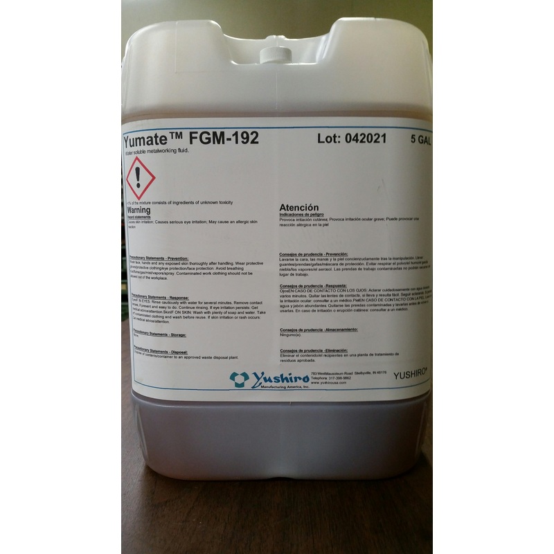 FGM 192 Semi Synthetic Coolant 5 Gallon Pail