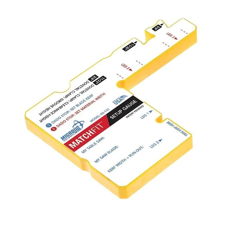 Microjig Matchfit Set Up Gauge SG-133
