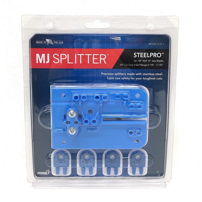 Microjig Microjig Splitter Steelpro 1/8' Set MIC SP-2