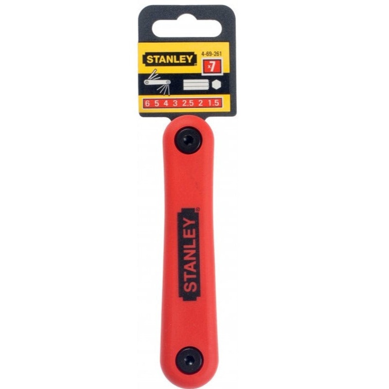 Stanley Folding Hex Allen Key Set 4-69-261