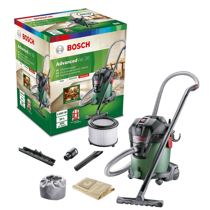 Bosch Advancedvac 20 Wet And Dry Vacuum Cleaner