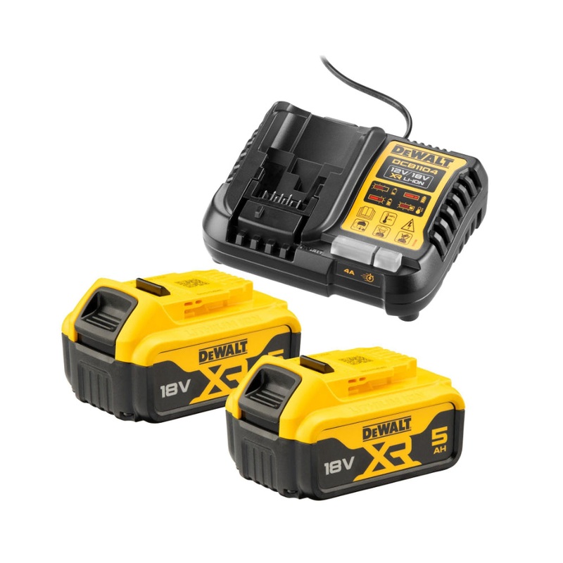 Dewalt 18V Battery Kits 5Ah DCB1104P2-QW