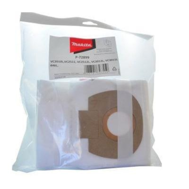 Makita Fleece Vacuum Bags for VC2512L / VC3011L  P-72899 ( 5 Pack )