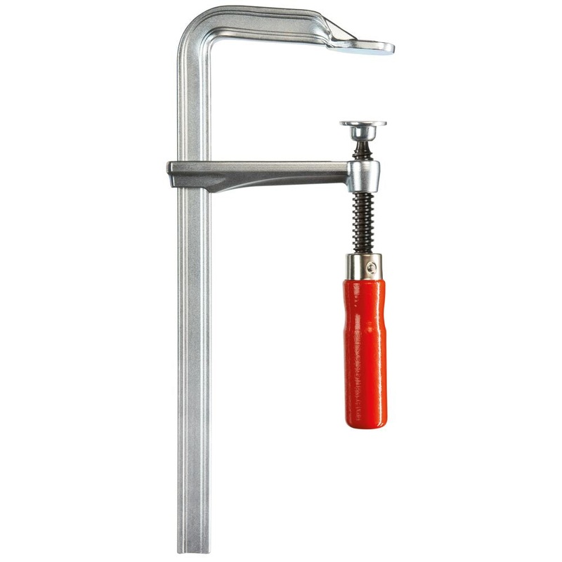 Bessey All-steel screw clamp with wooden handle GZ ( Select Size )